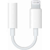 Адаптер Apple Lightning - mini jack 3.5 (MMX62ZM/A), White, белый