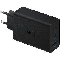 Сетевое зарядное устройство Samsung EPT6530 45W + кабель, Black, черный