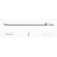 Стилус Apple Pencil (1-го поколения) с Lighting to Apple Pencil (MQLY3)