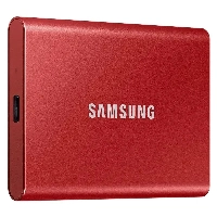 Внешний SSD диск Samsung T7 500ГБ  MU-PC500R, Red, красный