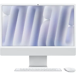 Моноблок Apple iMac 24", MCR24B/A 2024, M4 Chip 10-Core CPU, 24GB, 512GB SSD, 4480 x 2520, Silver, Серебристый