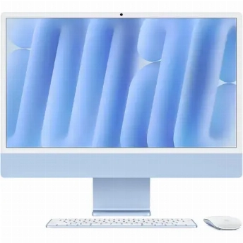 Моноблок Apple iMac 24, Z1E5000CT, M4, 8C CPU/8C GPU, 16/1024GB, Blue, Синий