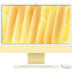 Моноблок Apple iMac 24" (Z1EK000TF), M4 (10 C CPU, 10 C GPU), 16/1024Gb SSD, Yellow, Желтый