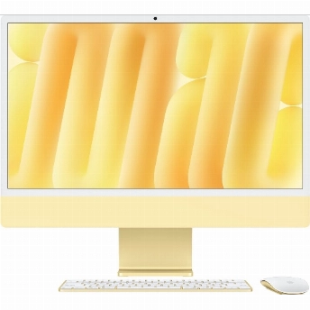 Моноблок Apple iMac 24" (Z1EK000TF), M4 (10 C CPU, 10 C GPU), 16/1024Gb SSD, Yellow, Желтый