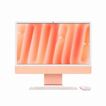 Моноблок Apple iMac 24" (Z1EV000TJ), M4 (10C CPU, 10C GPU), 16/1024Gb SSD, Orange, Оранжевый