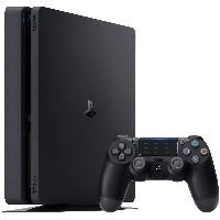 Игровая приставка Sony PlayStation 4 Slim 500Gb, Black, черный