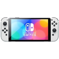 Игровая приставка Nintendo Switch (OLED model), White, белый