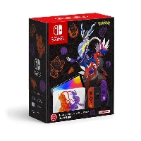 Игровая консоль Nintendo Switch OLED 64GB Pokemon Skarlet and  Edition, Violet, фиолетовый