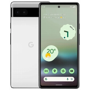 Смартфон Google Pixel 6a 6/128 ГБ, UK, White, белый