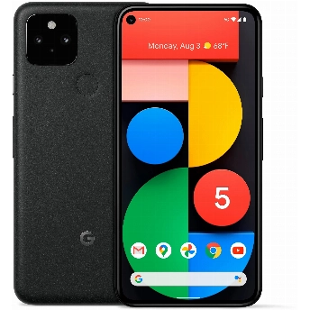 Смартфон Google Pixel 5 8/128 ГБ, Black, черный