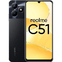 Смартфон Realme C51 4/64 ГБ, Black, черный