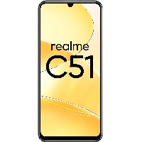 Смартфон Realme C51 4/128 ГБ, Black, черный