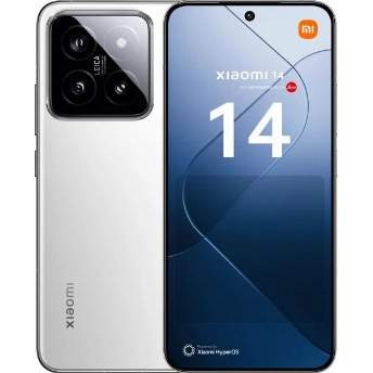 Смартфон Xiaomi 14 12/256 ГБ, White, белый