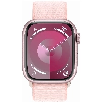 Apple Watch Series 9 41mm Aluminum Case with Sport Loop, нежно-, Pink, розовый