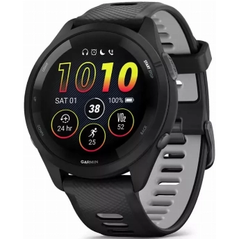 Умные часы Garmin Forerunner 265 Music, Black, черный