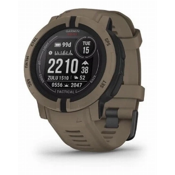 Умные часы Garmin Instinct 2 Solar Tactical Edition Coyote tan, (010-02627-04), Brown, коричневый