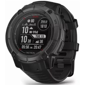 Смарт-часы Garmin Instinct 2X Solar Tactical Edition, Black, черный