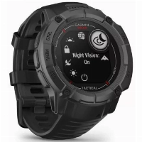 Смарт-часы Garmin Instinct 2X Solar Tactical Edition, Black, черный