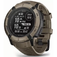 Смарт-часы Garmin Instinct 2X Solar Tactical Edition, Brown, коричневый