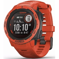 Смарт-часы Garmin Instinct 2X Solar, Red, красный