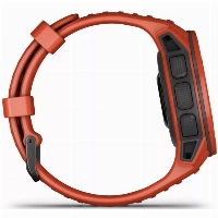 Смарт-часы Garmin Instinct 2X Solar, Red, красный