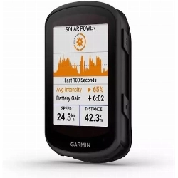 Велокомпьютер Garmin Edge 840 Solar Bundle GPS, Black, черный