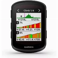 Велокомпьютер Garmin Edge 840 Solar Bundle GPS, Black, черный