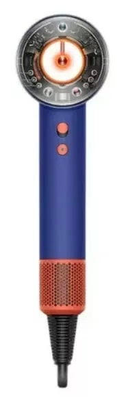 Фен Dyson Supersonic HD16, Vinca Blue/Topaz, синий/оранжевый