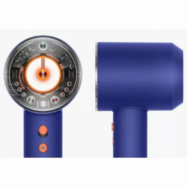 Фен Dyson Supersonic HD16, Vinca Blue/Topaz, синий/оранжевый