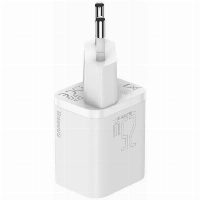 Baseus Super Si Quick Charger 25w, White