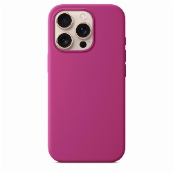 Чехол iPhone 16 Pro Silicone Fuchsia, розовый