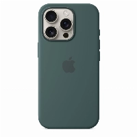 Чехол iPhone 16 Pro Silicone  Lake Green, зеленый