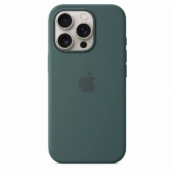 Чехол iPhone 16 Pro Silicone  Lake Green, зеленый