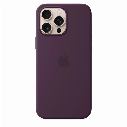 Чехол Iphone 16 Pro Max Silicone Case Plum, бордовый