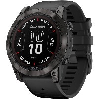 Умные часы Garmin Fenix 7X Pro Sapphire Solar, Carbon Gray