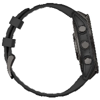 Умные часы Garmin Fenix 8, 47 мм Amoled Sapphire Carbon Gray DLC Titanium Black / Pebble Gray