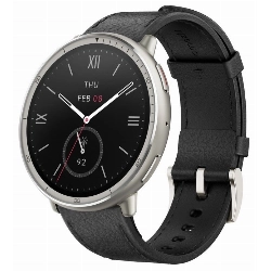 Смарт-часы Amazfit Active 2, Leather band, Black, черный