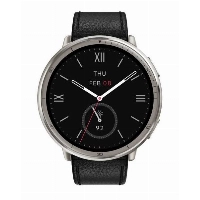 Смарт-часы Amazfit Active 2, Leather band, Black, черный