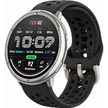 Смарт-часы Amazfit Active 2, Silicone band, Black, черный