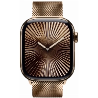 Умные часы Apple Watch Series 10 42 мм, Titanium Case Cellular, Milanese Loop, Gold