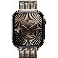 Умные часы Apple Watch Series 10 46 мм, Titanium Case Cellular, Milanese Loop, Natural