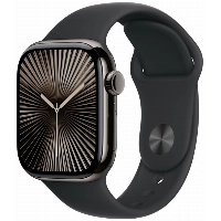 Умные часы Apple Watch Series 10 42 мм, M/L 140-245 мм, Titanium Case GPS+Cellular, Black