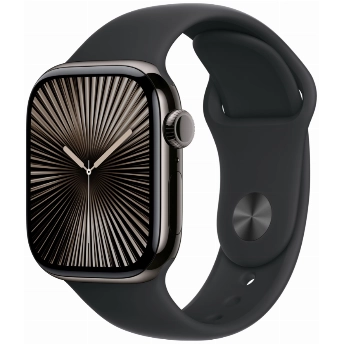 Умные часы Apple Watch Series 10 42 мм, M/L 140-245 мм, Titanium Case GPS+Cellular, Black