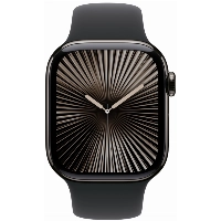 Умные часы Apple Watch Series 10 42 мм, M/L 140-245 мм, Titanium Case GPS+Cellular, Black