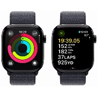 Умные часы Apple Watch Series 10 46 мм, Aluminium Case GPS, Sport Loop, Black