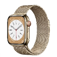 Умные часы Apple Watch Series 8 41 мм, Stainless Steel Case with Milanese Loop, Gold