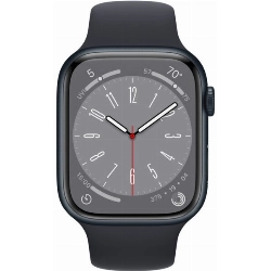 Умные часы Apple Watch Series 8 41 мм, S/M 130-180 мм, Aluminium Case with Sport Band, Midnight