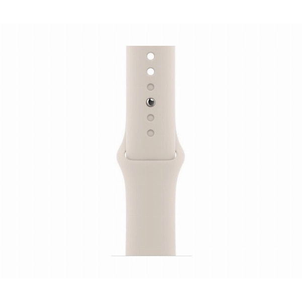 Умные часы Apple Watch Series 8 45 мм, M/L 160-210 мм, Aluminium Case with Sport Band, Starlight