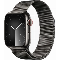 Умные часы Apple Watch Series 9 45 мм, Aluminium Case with Milanese Loop, Graphite