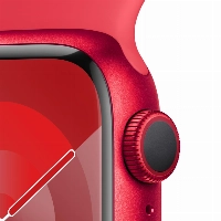 Умные часы Apple Watch Series 9 45 мм, S/M 130-180 мм, Aluminium Case with Sport Band, Red